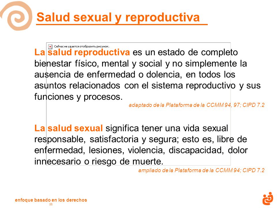 Salud sexual y reproductiva