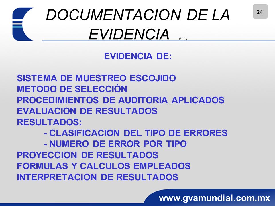 DOCUMENTACION DE LA EVIDENCIA (FIN)
