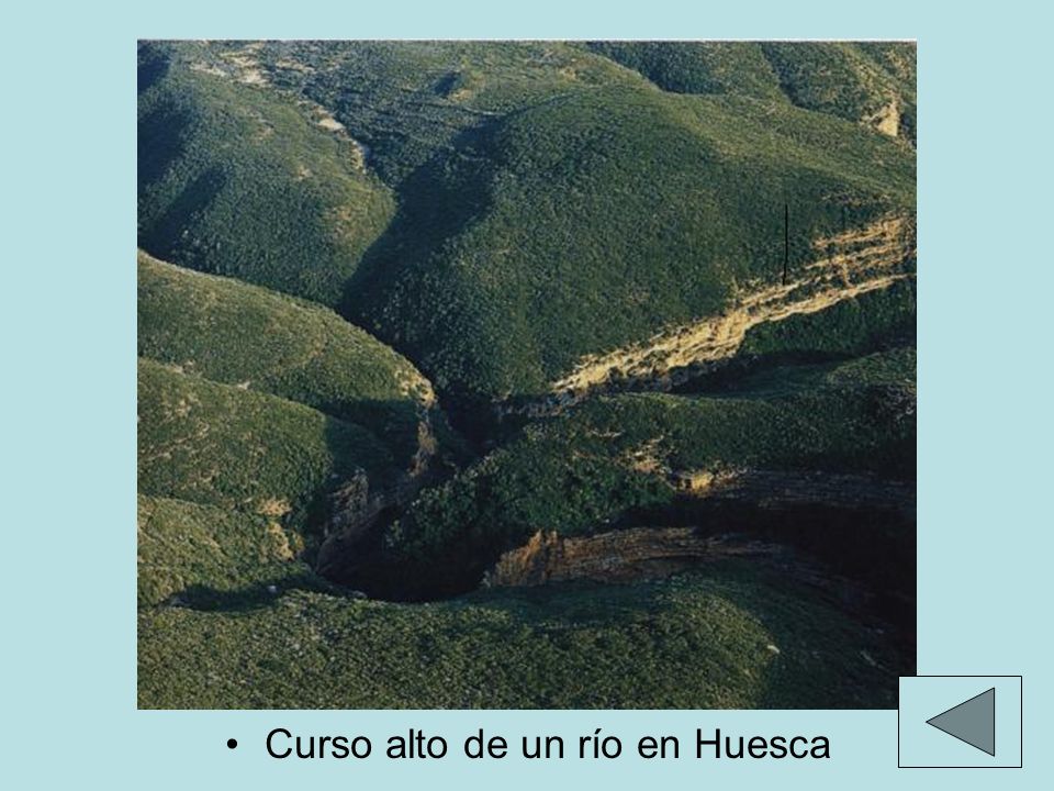 Curso alto de un río en Huesca