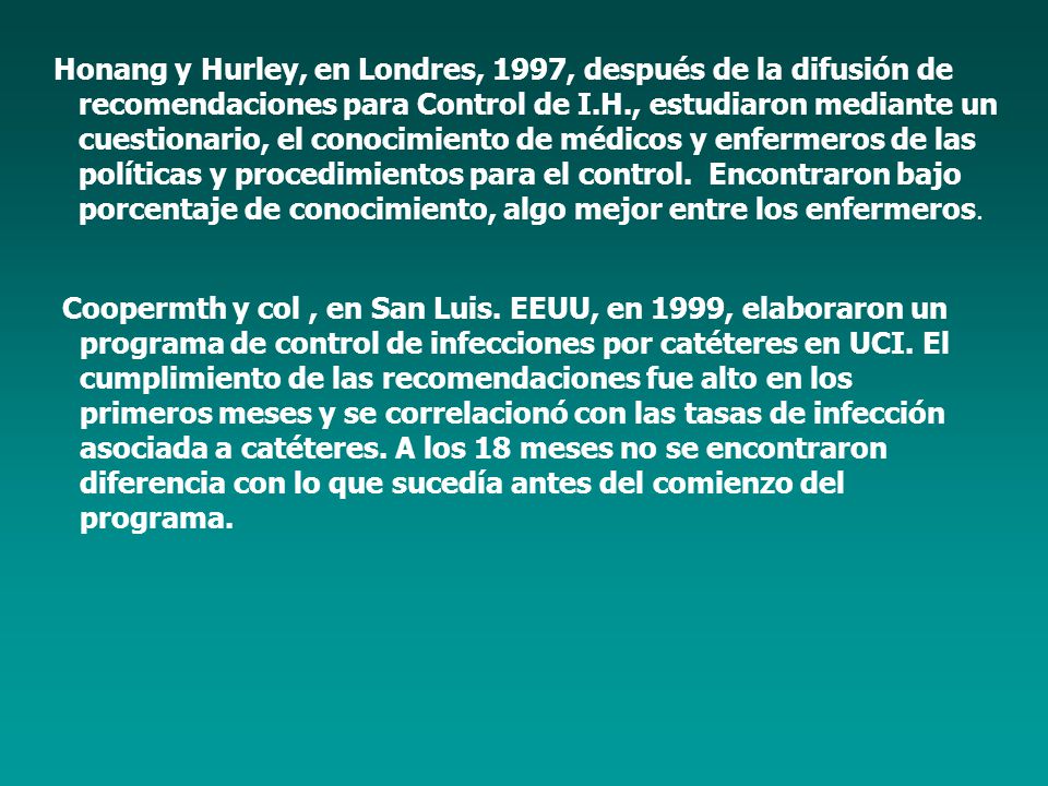 Honang y Hurley, en Londres, 1997, después de la difusión de