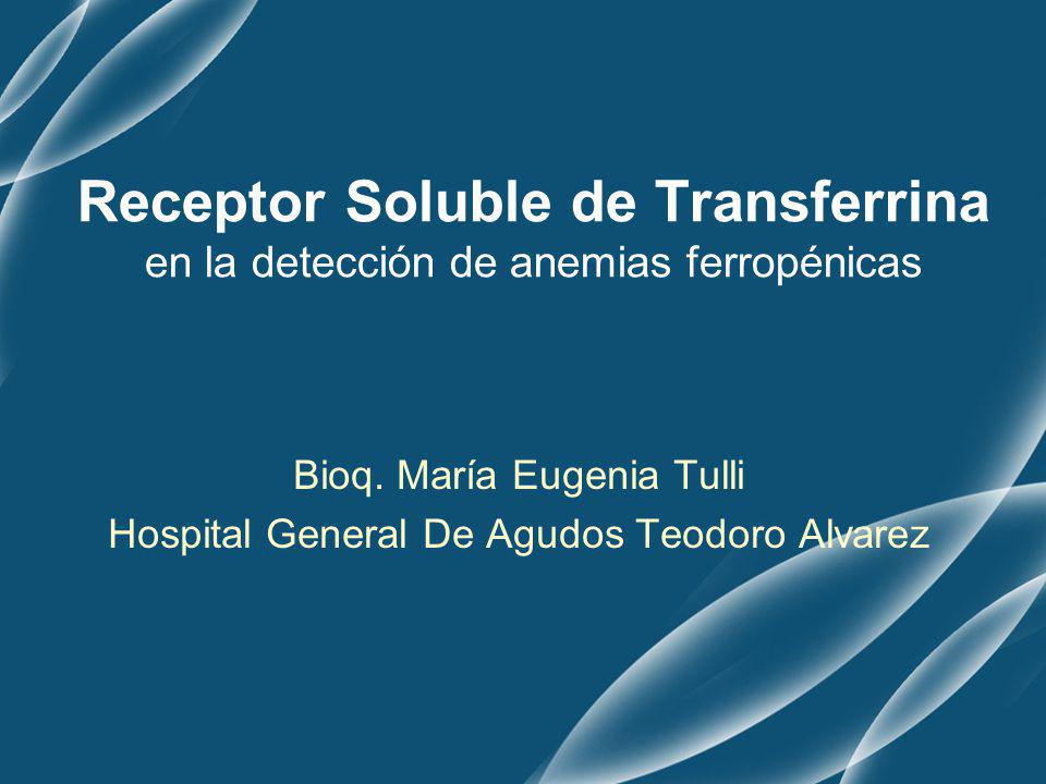 Bioq. María Eugenia Tulli Hospital General De Agudos Teodoro Alvarez