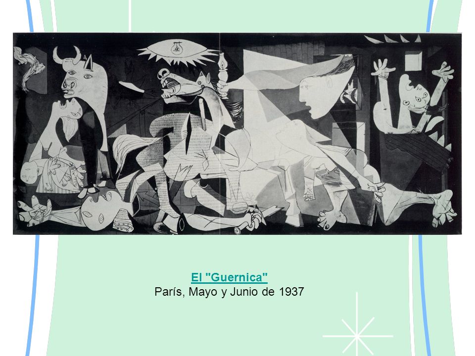 El Guernica París, Mayo y Junio de 1937