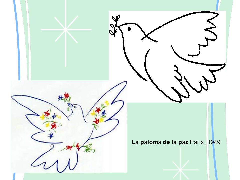 La paloma de la paz París, 1949