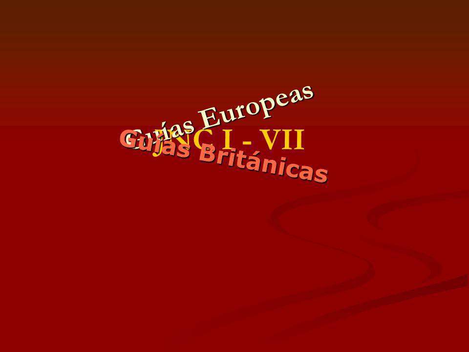 Guías Europeas JNC I - VII Guías Británicas