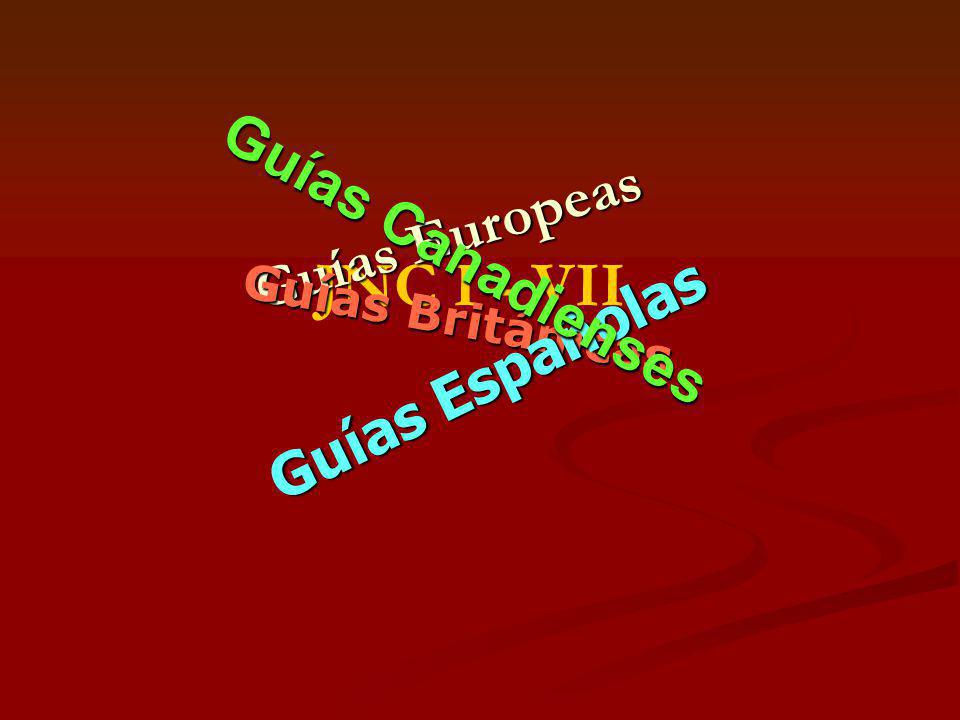 JNC I - VII Guías Canadienses Guías Europeas Guías Españolas