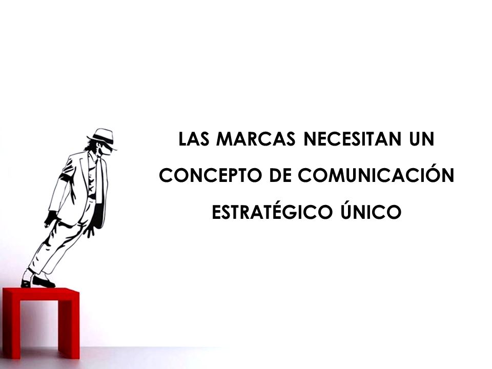 LAS MARCAS NECESITAN UN CONCEPTO DE COMUNICACIÓN ESTRATÉGICO ÚNICO