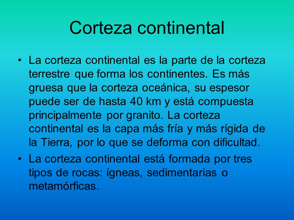 Corteza continental