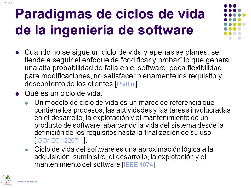 Paradigmas de ciclos de vida de la ingeniería de software