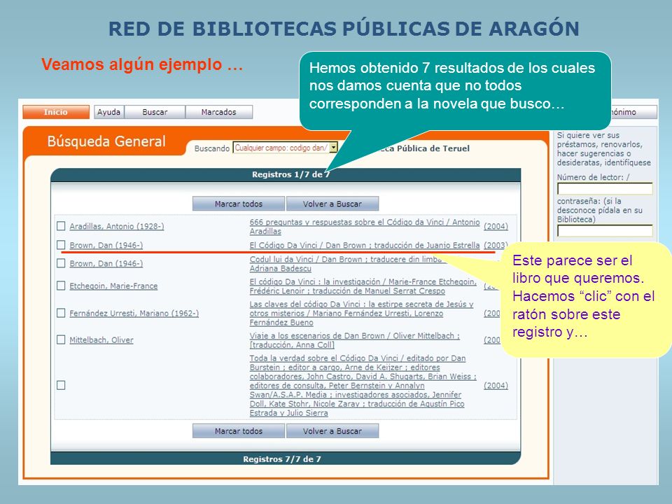 RED DE BIBLIOTECAS PÚBLICAS DE ARAGÓN