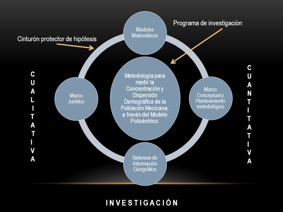 I N V E S T I G A C I Ó N Programa de investigación