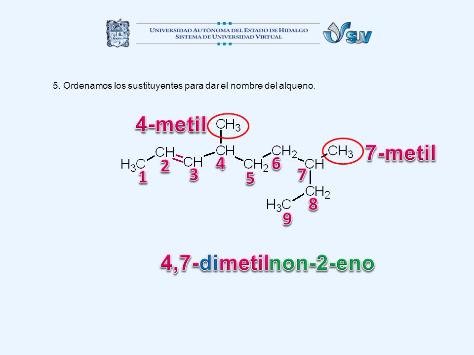 4-metil 7-metil 4,7-dimetil non-2-eno