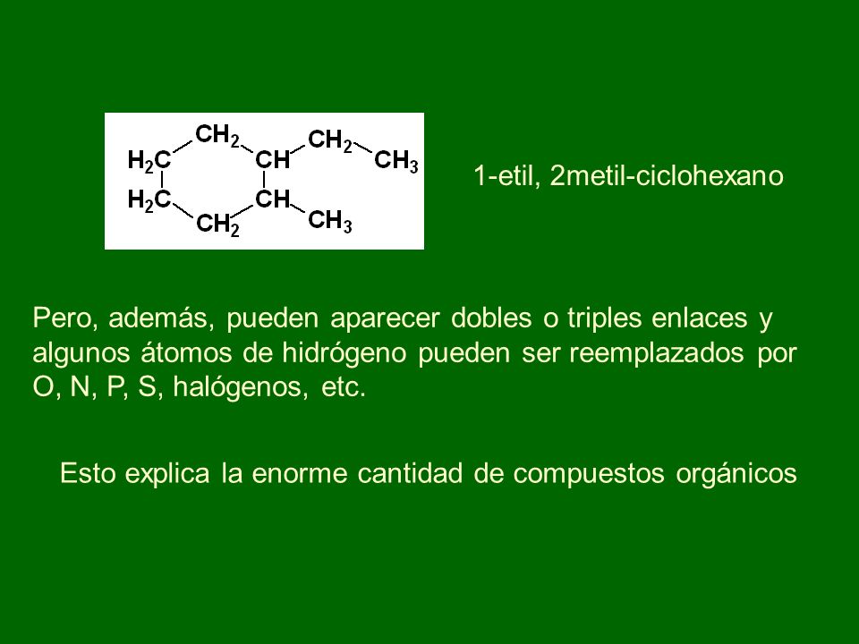1-etil, 2metil-ciclohexano
