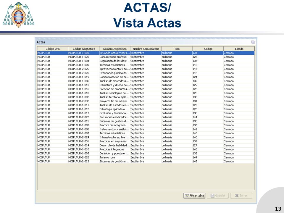 ACTAS/ Vista Actas 13 13