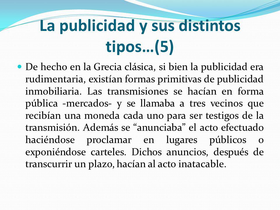 La publicidad y sus distintos tipos…(5)