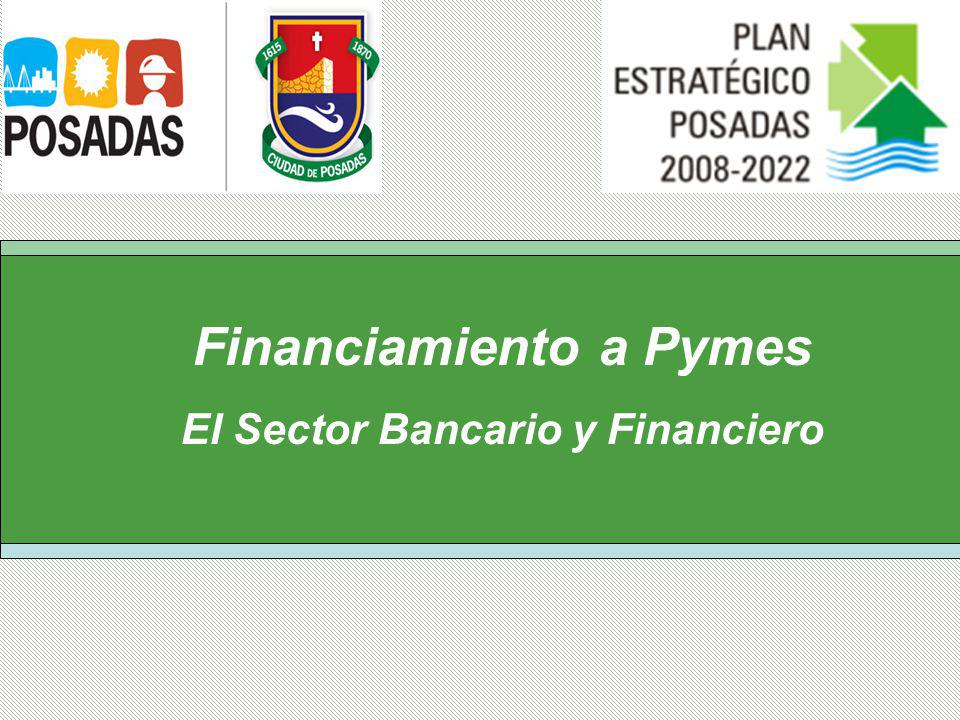 Financiamiento a Pymes El Sector Bancario y Financiero