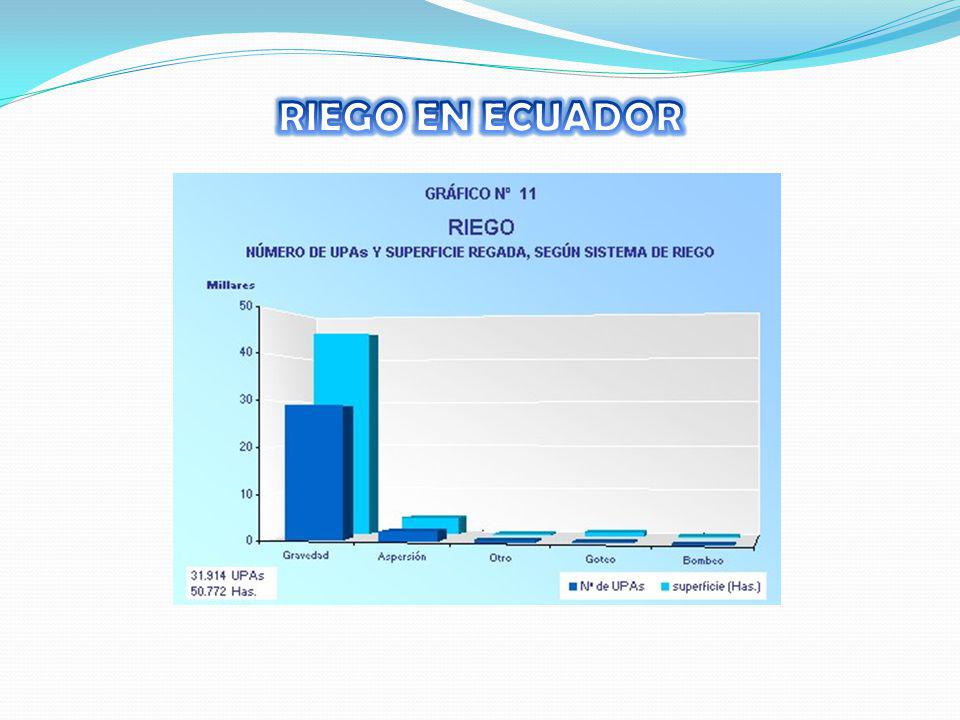 RIEGO EN ECUADOR