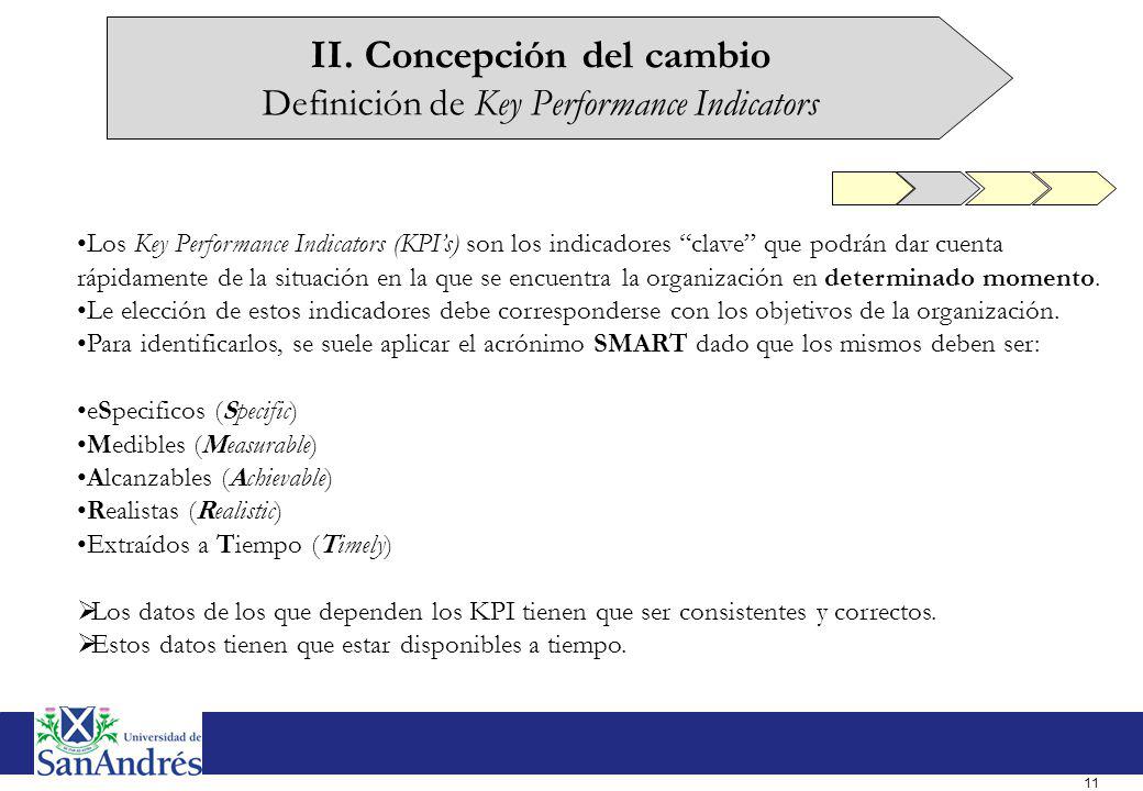 II. Concepción del cambio Análisis de las Brechas (Gap Analysis)