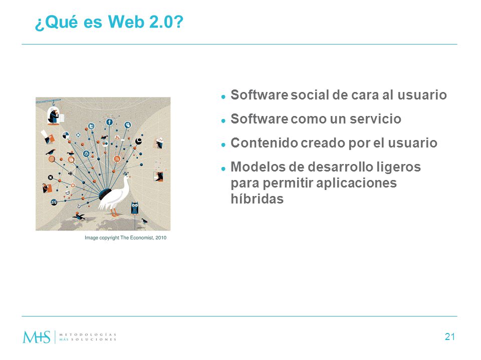 ¿Qué es Web 2.0 Software social de cara al usuario