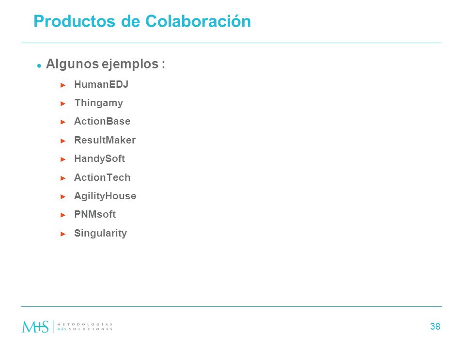Productos de Colaboración