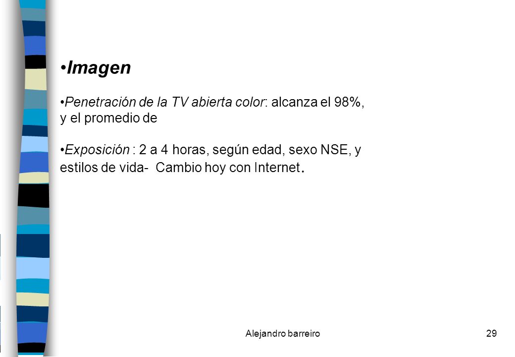Imagen Penetración de la TV abierta color: alcanza el 98%,