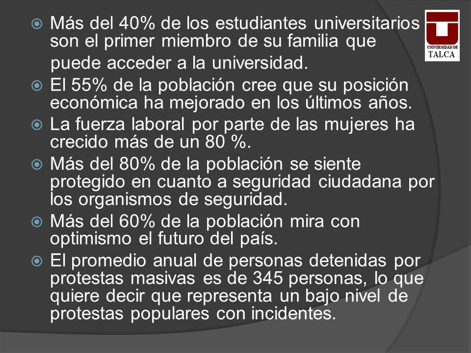 Más del 40% de los estudiantes universitarios son el primer miembro de su familia que