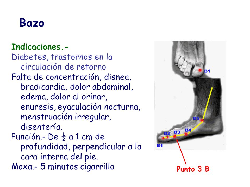 Bazo Indicaciones.- Diabetes, trastornos en la circulación de retorno