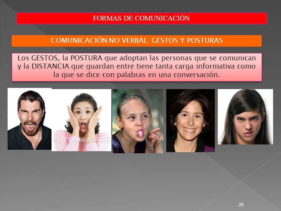 FORMAS DE COMUNICACIÓN