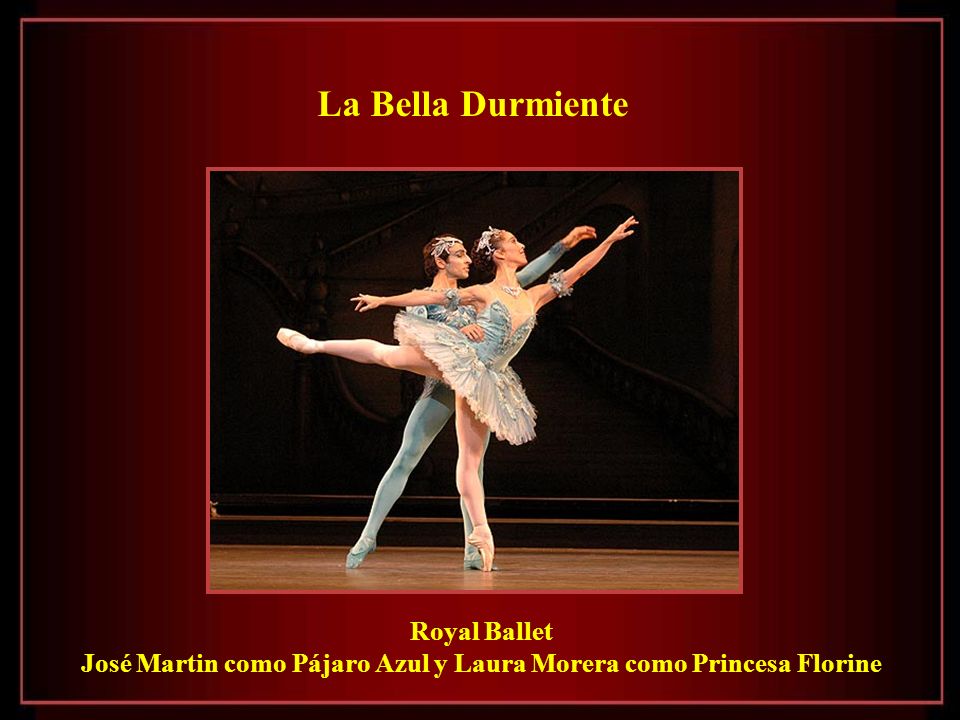 José Martin como Pájaro Azul y Laura Morera como Princesa Florine