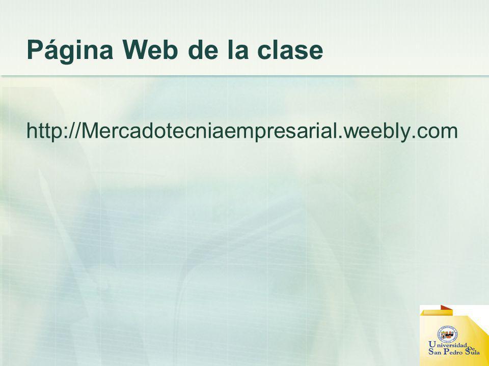 Página Web de la clase