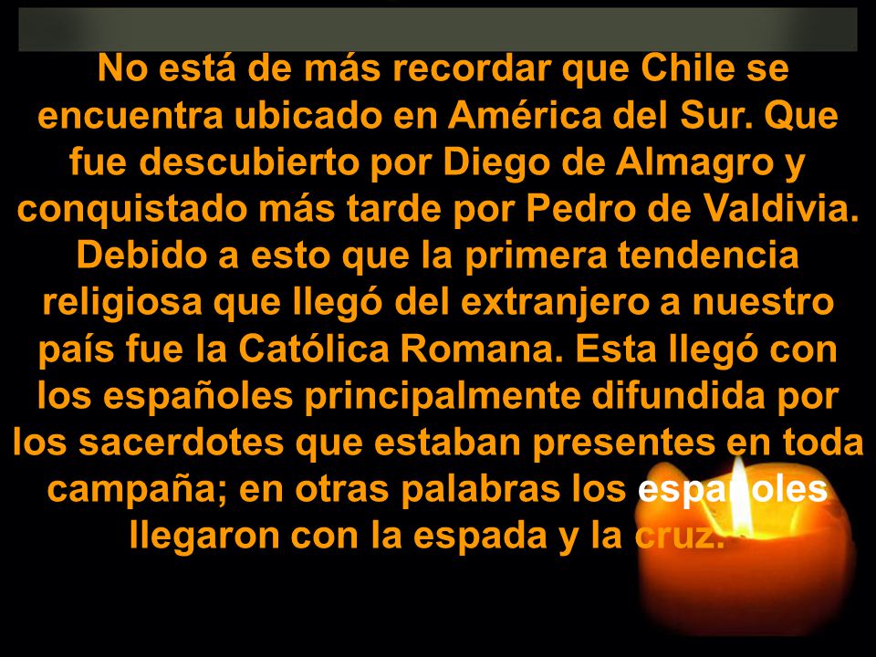 No está de más recordar que Chile se encuentra ubicado en América del Sur.