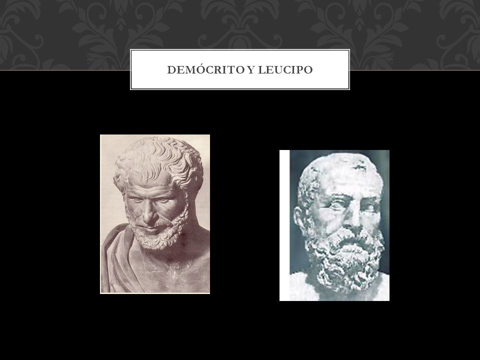 Demócrito y Leucipo