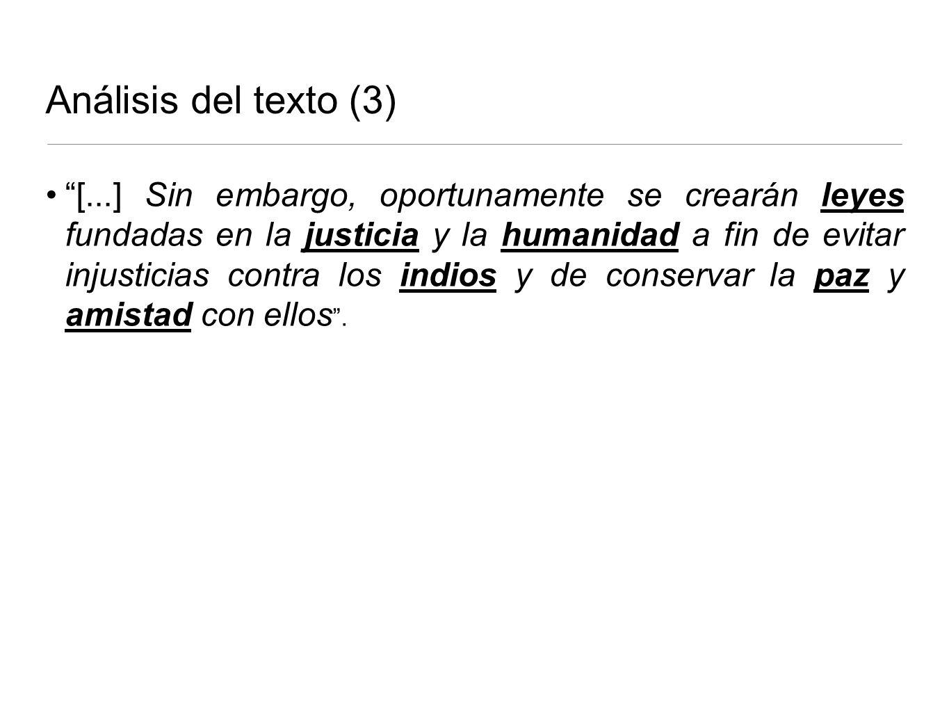 Análisis del texto (3)