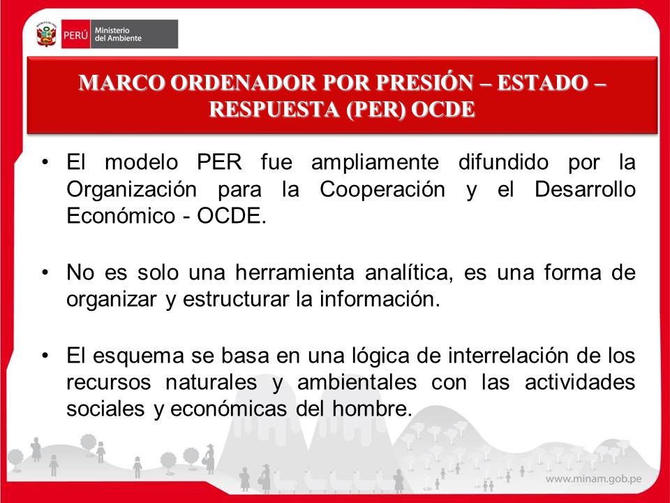 MARCO ORDENADOR POR PRESIÓN – ESTADO – RESPUESTA (PER) OCDE