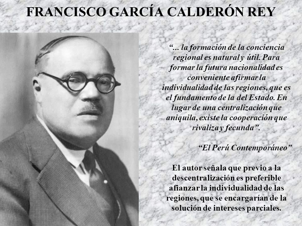 FRANCISCO GARCÍA CALDERÓN REY