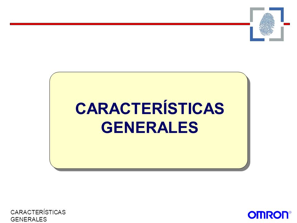 CARACTERÍSTICAS GENERALES