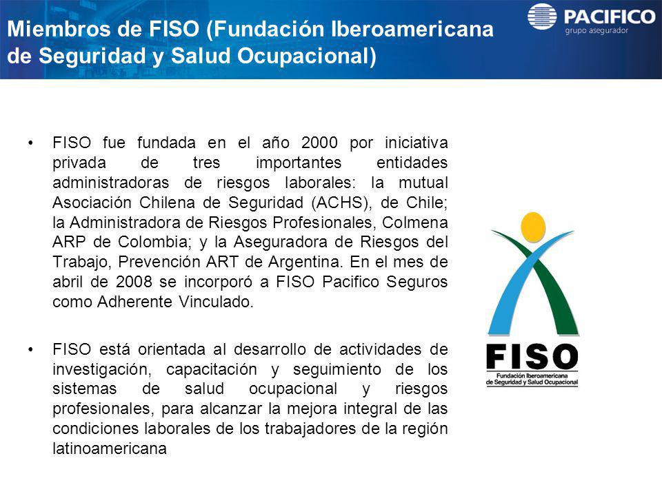Miembros de FISO (Fundación Iberoamericana de Seguridad y Salud Ocupacional)