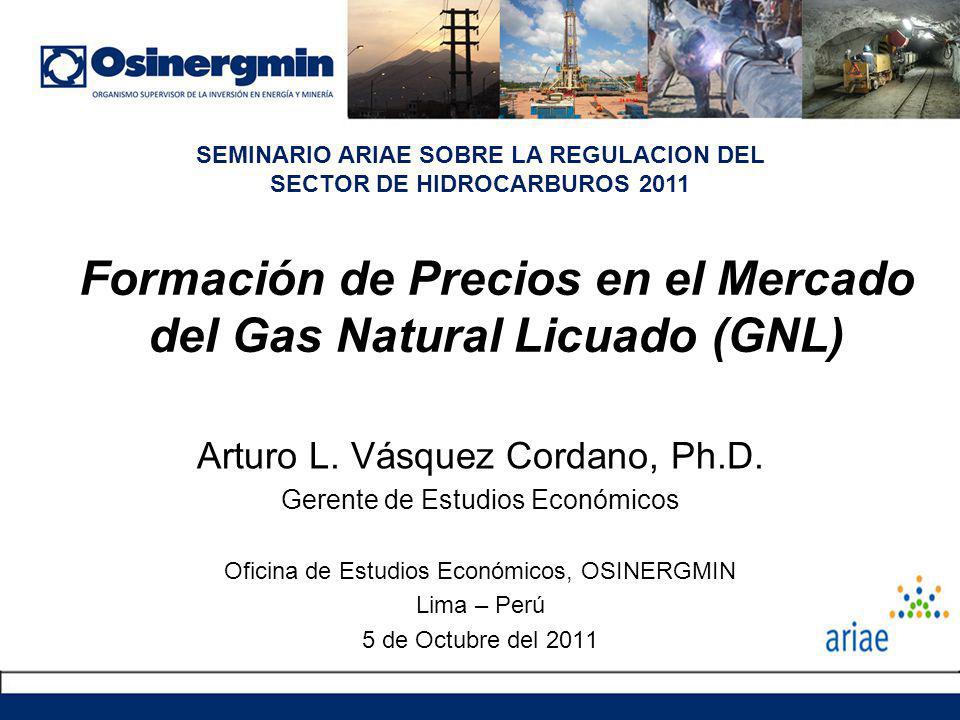 Formación de Precios en el Mercado del Gas Natural Licuado (GNL)