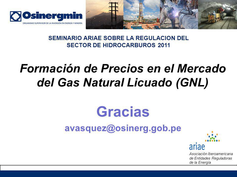 SEMINARIO ARIAE SOBRE LA REGULACION DEL SECTOR DE HIDROCARBUROS 2011
