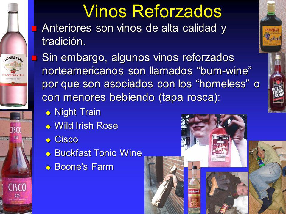 Vinos Reforzados Anteriores son vinos de alta calidad y tradición.