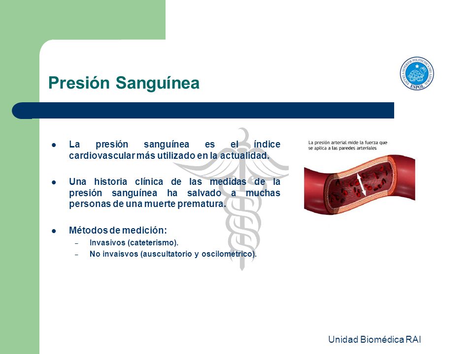 Tópico de Graduación en Electrónica Médica Unidad Biomédica RAI