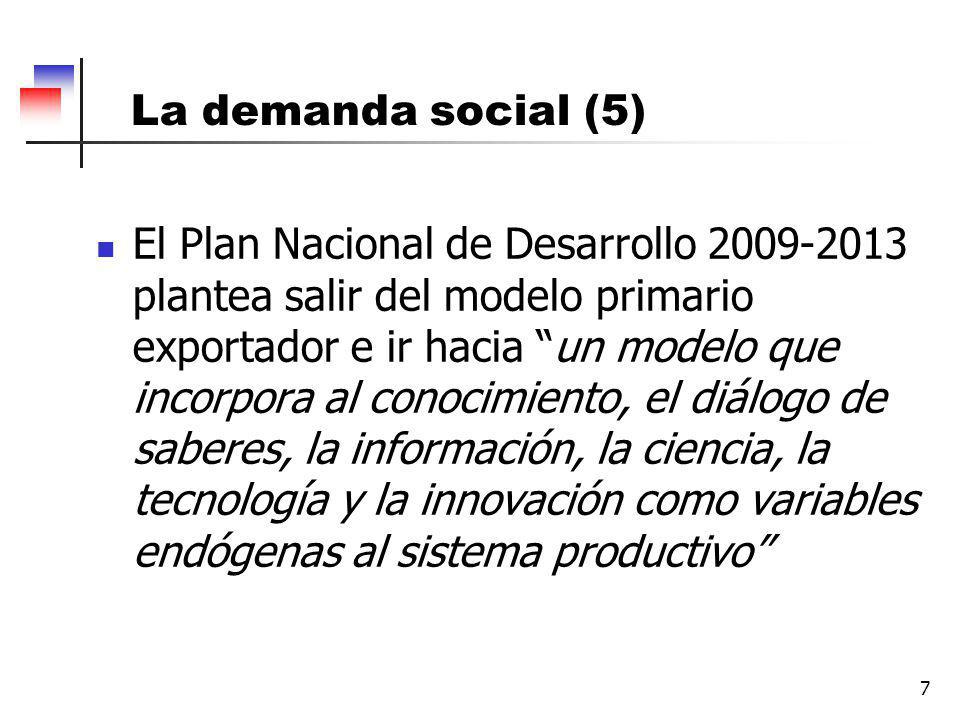 La demanda social (5)