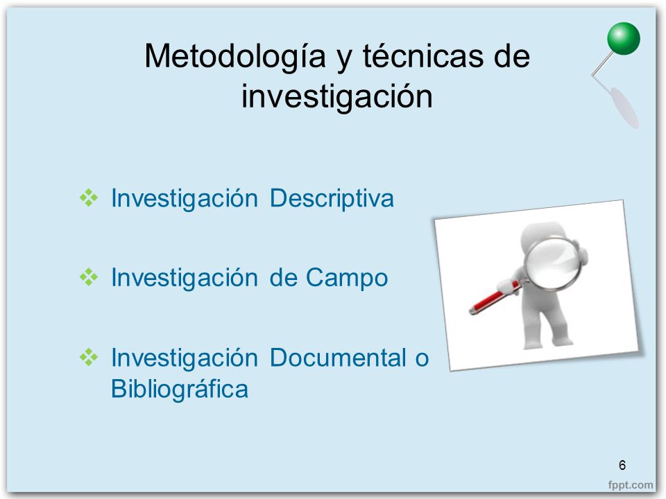 Metodología y técnicas de investigación