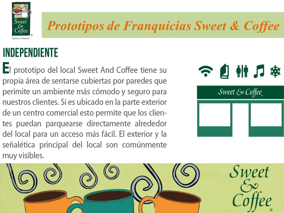 Prototipos de Franquicias Sweet & Coffee
