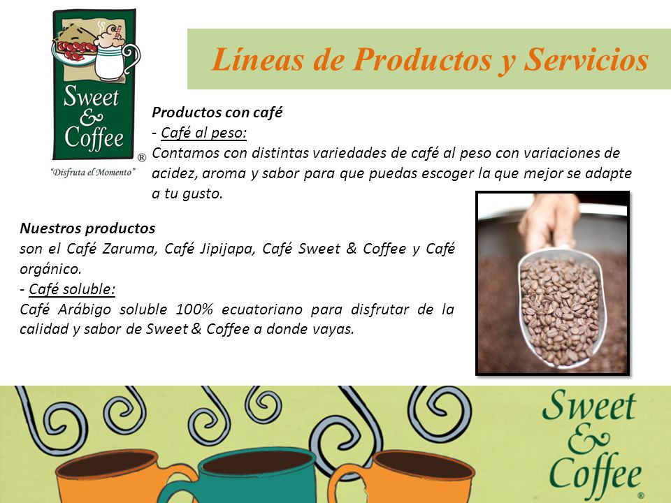 Líneas de Productos y Servicios
