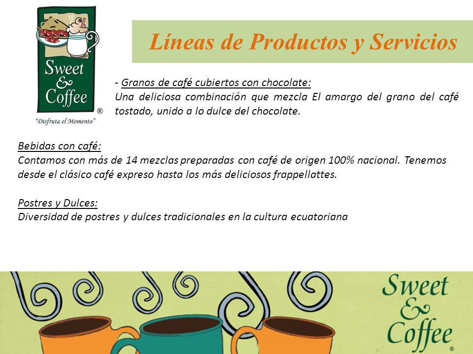 Líneas de Productos y Servicios
