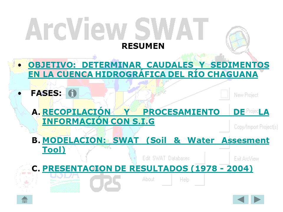 RESUMEN OBJETIVO: DETERMINAR CAUDALES Y SEDIMENTOS EN LA CUENCA HIDROGRÁFICA DEL RÍO CHAGUANA. FASES: