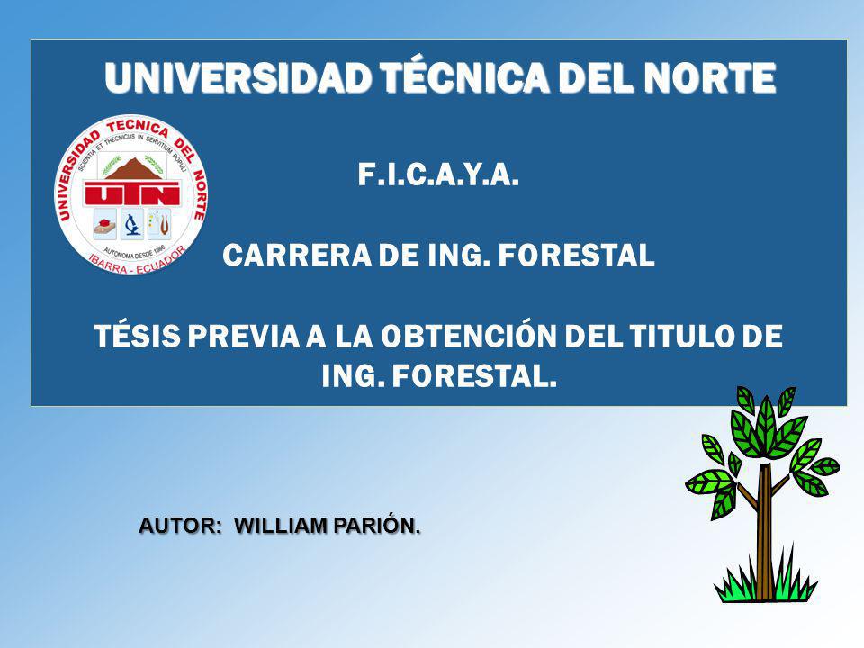 UNIVERSIDAD TÉCNICA DEL NORTE F. I. C. A. Y. A. CARRERA DE ING
