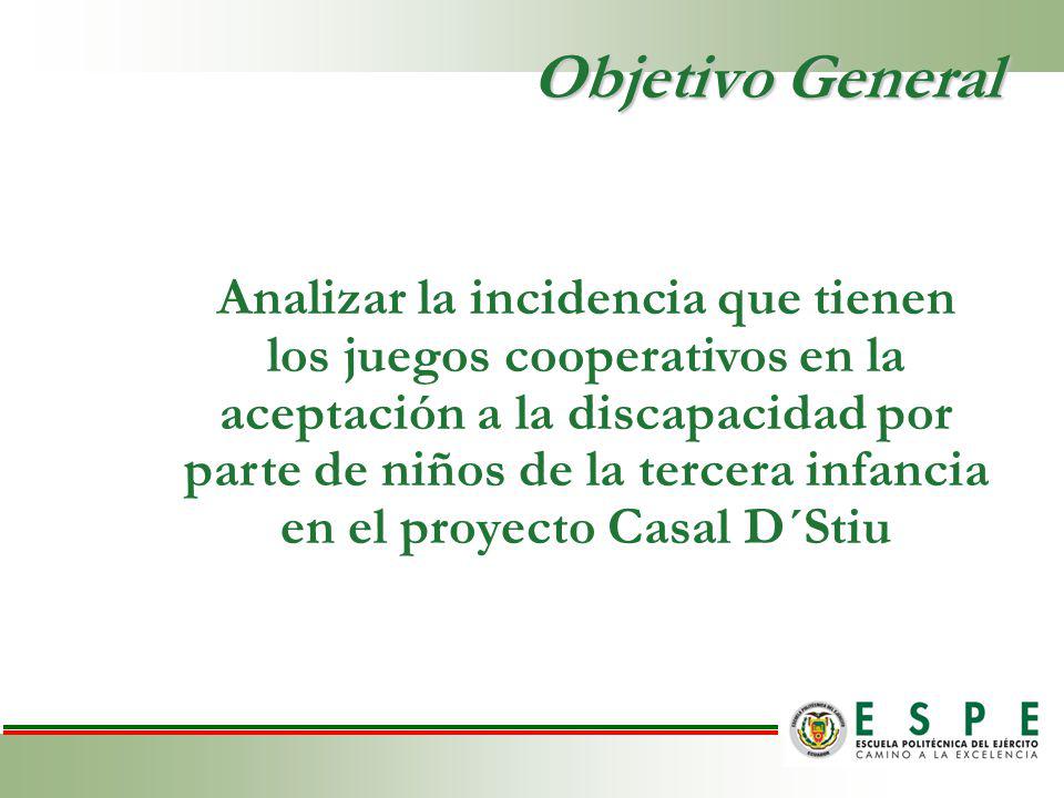 Objetivo General