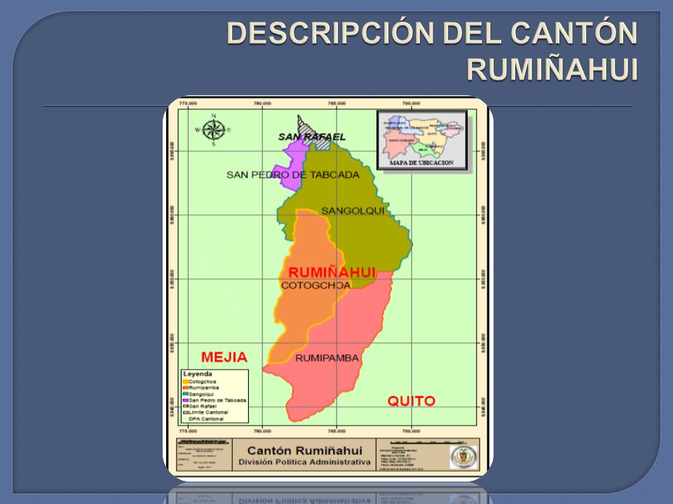 DESCRIPCIÓN DEL CANTÓN RUMIÑAHUI