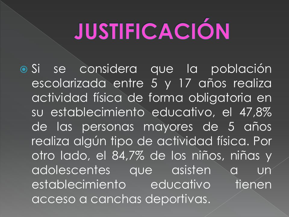 JUSTIFICACIÓN